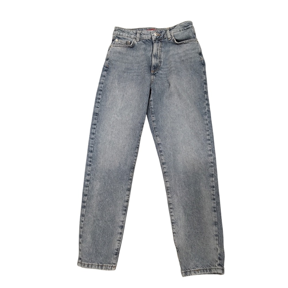 Zara Women Light Wash High Waisted Mom Jeansโ Size 4 06164106427360
